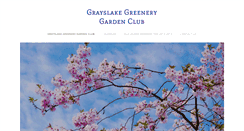 Desktop Screenshot of grayslakegreenerygardenclub.org